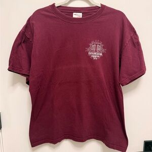 Maroon Graphic T-Shirt
